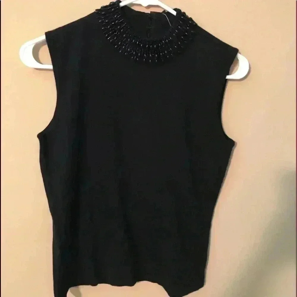 Kasper Black Top Dressy